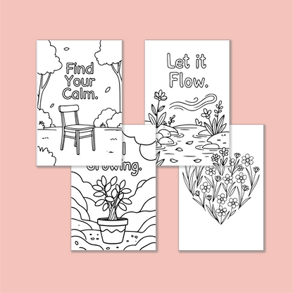 [A] In The Gardon Coloring Book