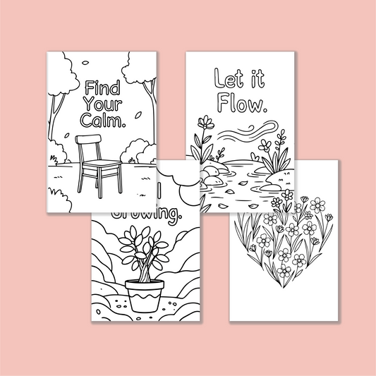 [A] In The Gardon Coloring Book