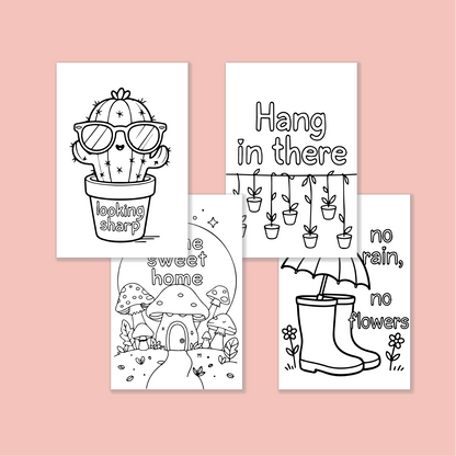 [A] In The Gardon Coloring Book