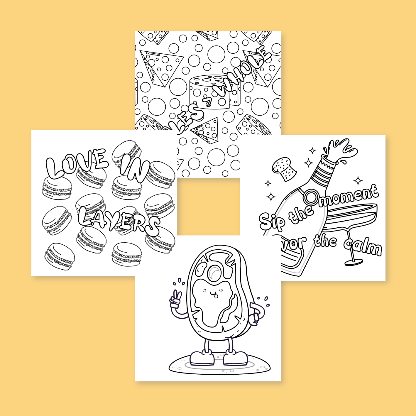 [B] Food Coloring Book3