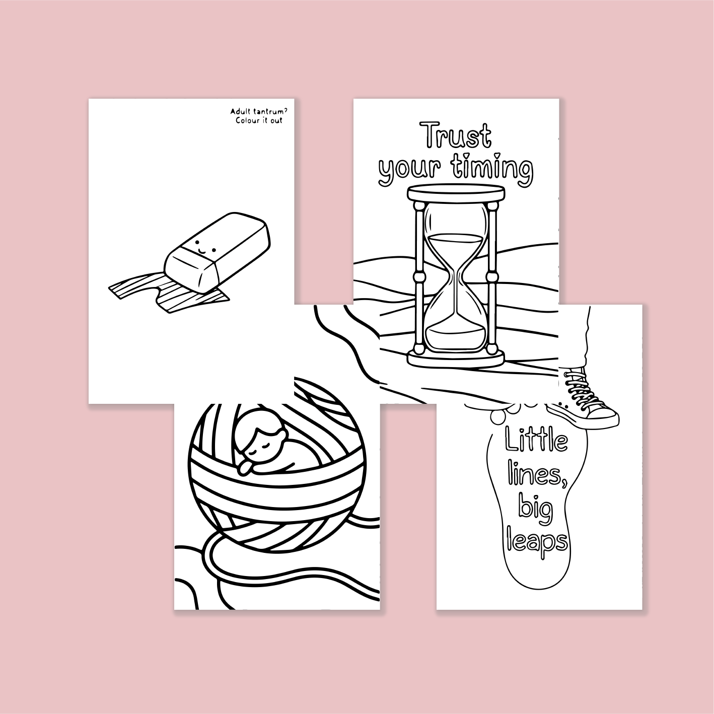 [A] New Year Coloring Book