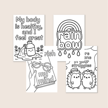 [A] Self care  Coloring Book