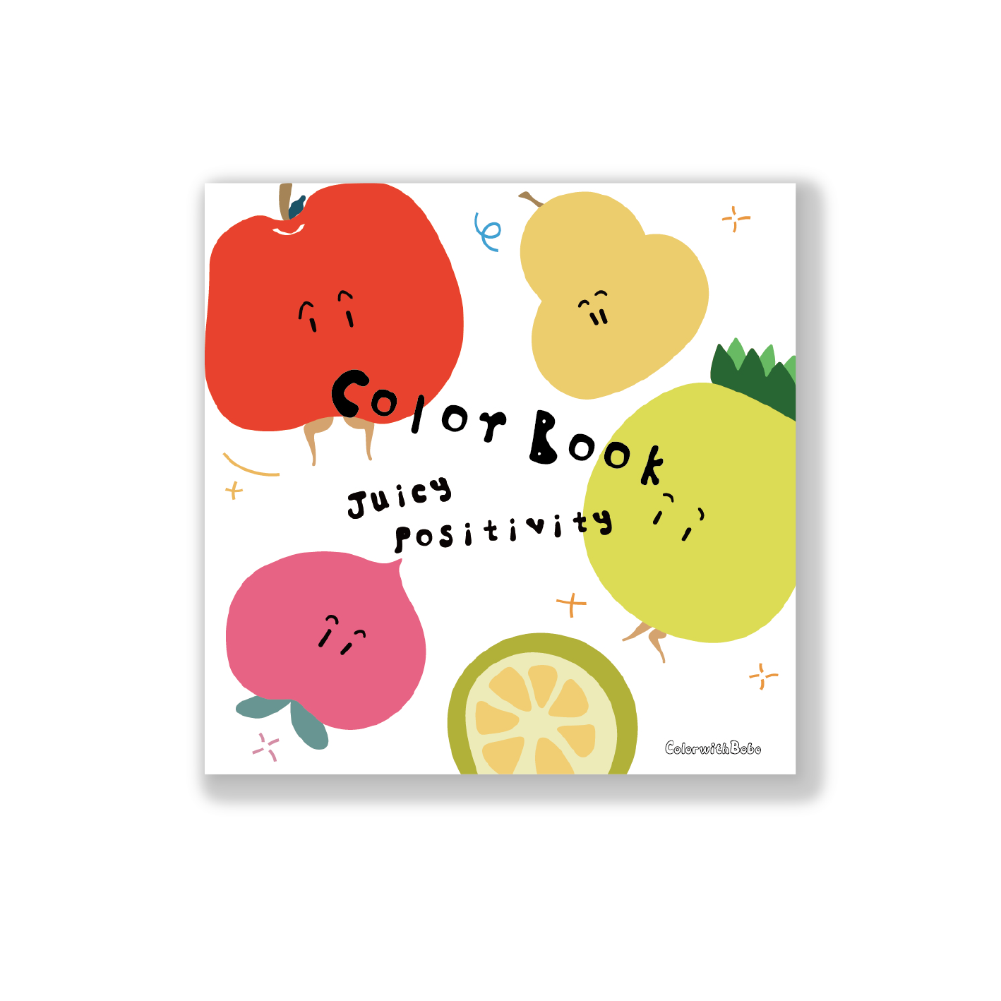 [B] Juice Positivity Coloring Book